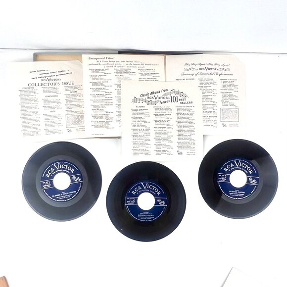 Vintage RCA Victor Red Seal Records Orchestral Music Grand Opera & Carmen - Picture 4 of 8